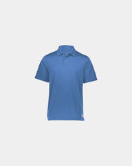 Custom moisture-wicking Russell Athletic Essential Polo - Collegiate Blue