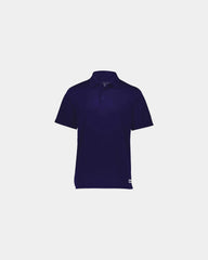 Custom moisture-wicking Russell Athletic Essential Polo - Purple