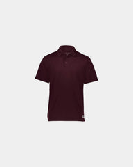 Custom moisture-wicking Russell Athletic Essential Polo - Maroon