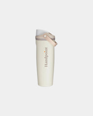 Promotional 30 oz stainless water bottle with handle - Lightly Toasted