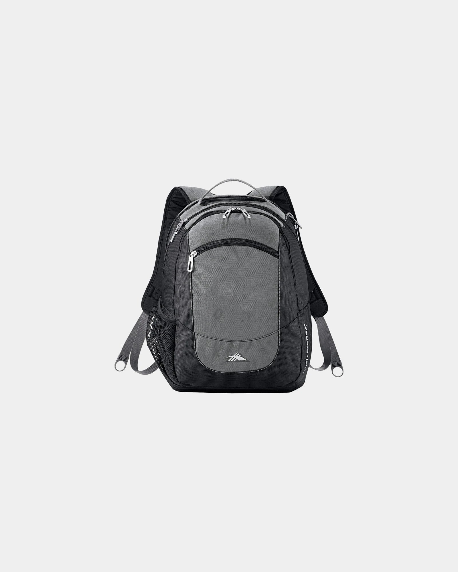 Custom 17" laptop backpack with padded compartment - Gray (Gy)