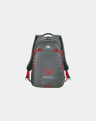Custom 17" laptop backpack with tech organizer pockets - 3