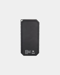Custom solar 10,000 mAh wireless power bank IPX5 - Black (Bk)