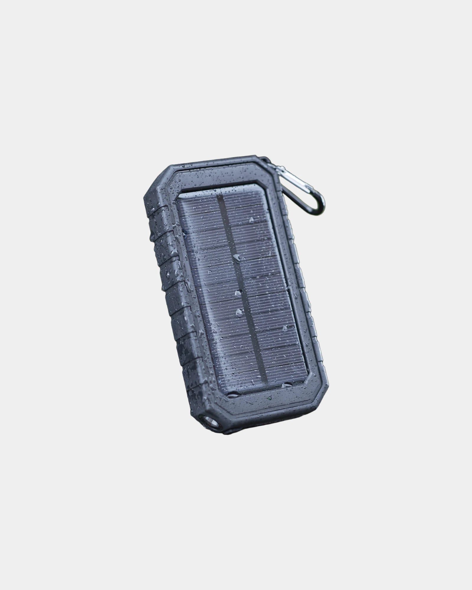 Custom solar 10,000 mAh wireless power bank IPX5 - 9