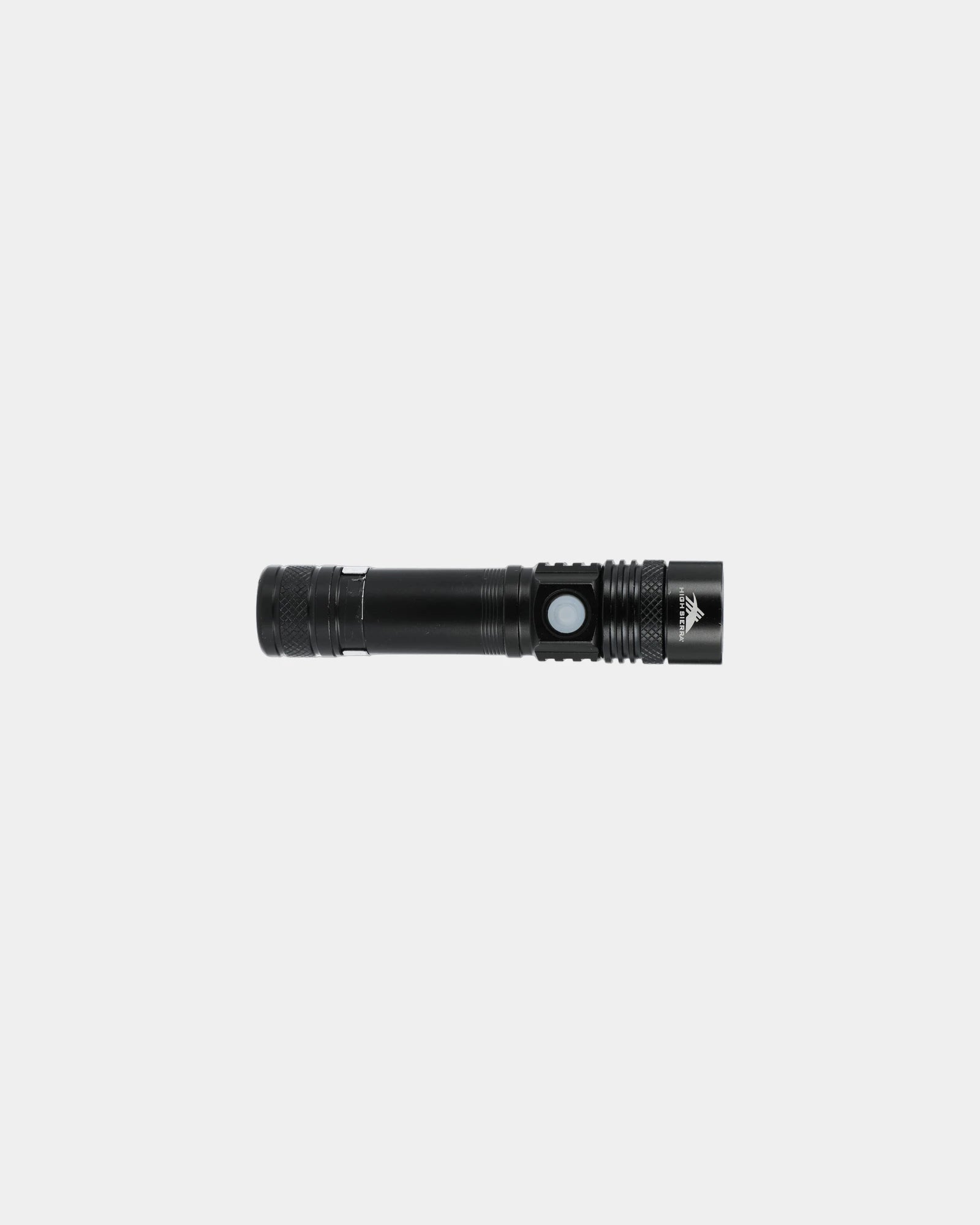 Custom recycled aluminum 160-lumen LED flashlight - Black (Bk)