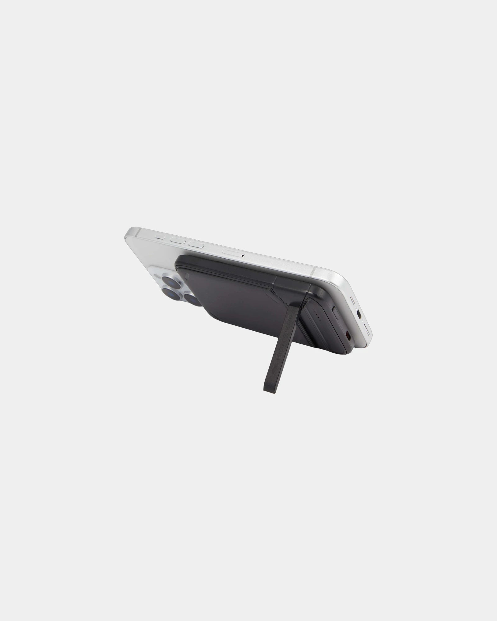 Custom 5,000 mAh magnetic wireless power bank kickstand - 1