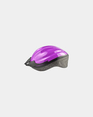 Custom CPSC-certified bike helmet with sizing wheel - Purple Pms2602C