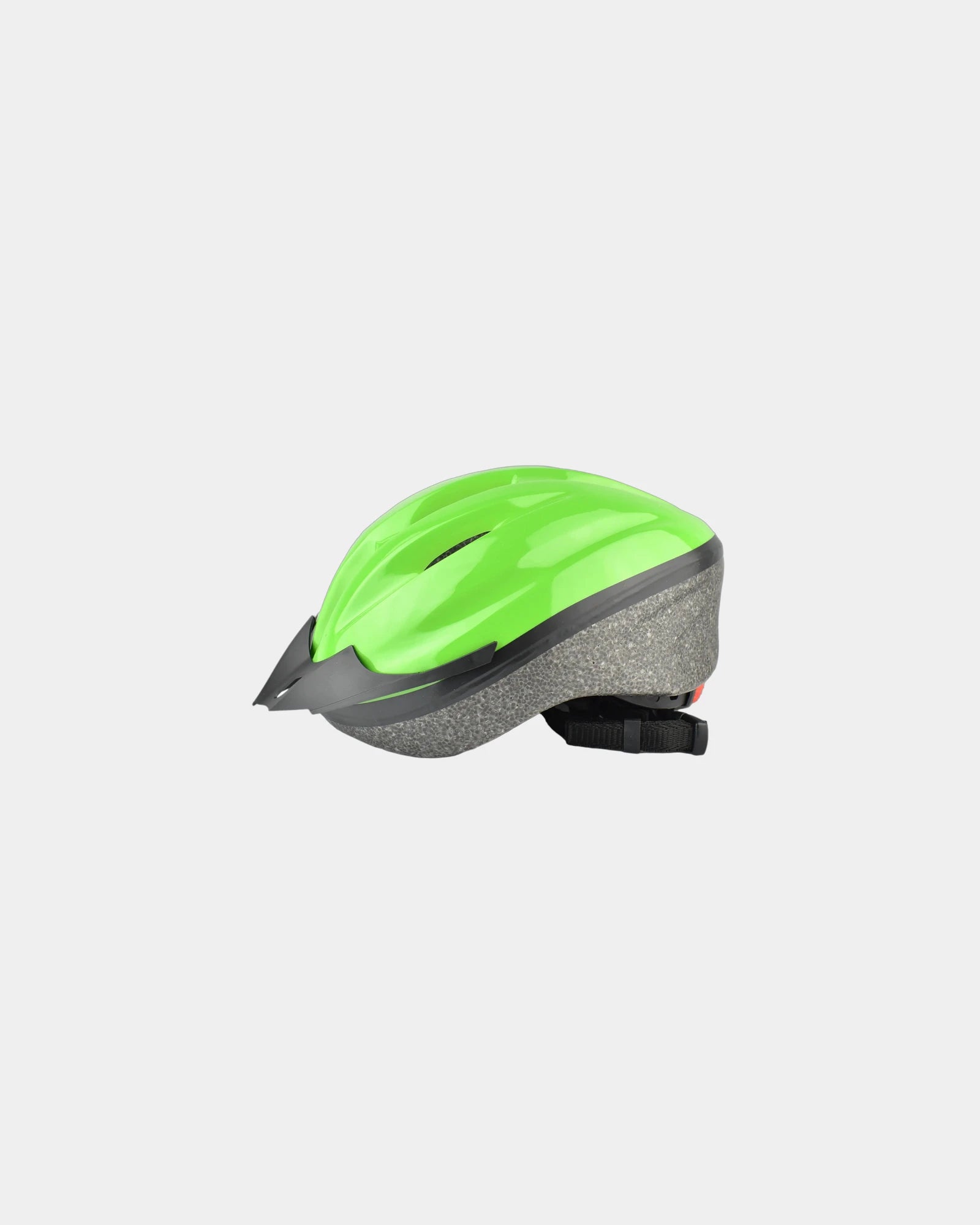 Custom CPSC-certified bike helmet with sizing wheel - Green Pms 361C