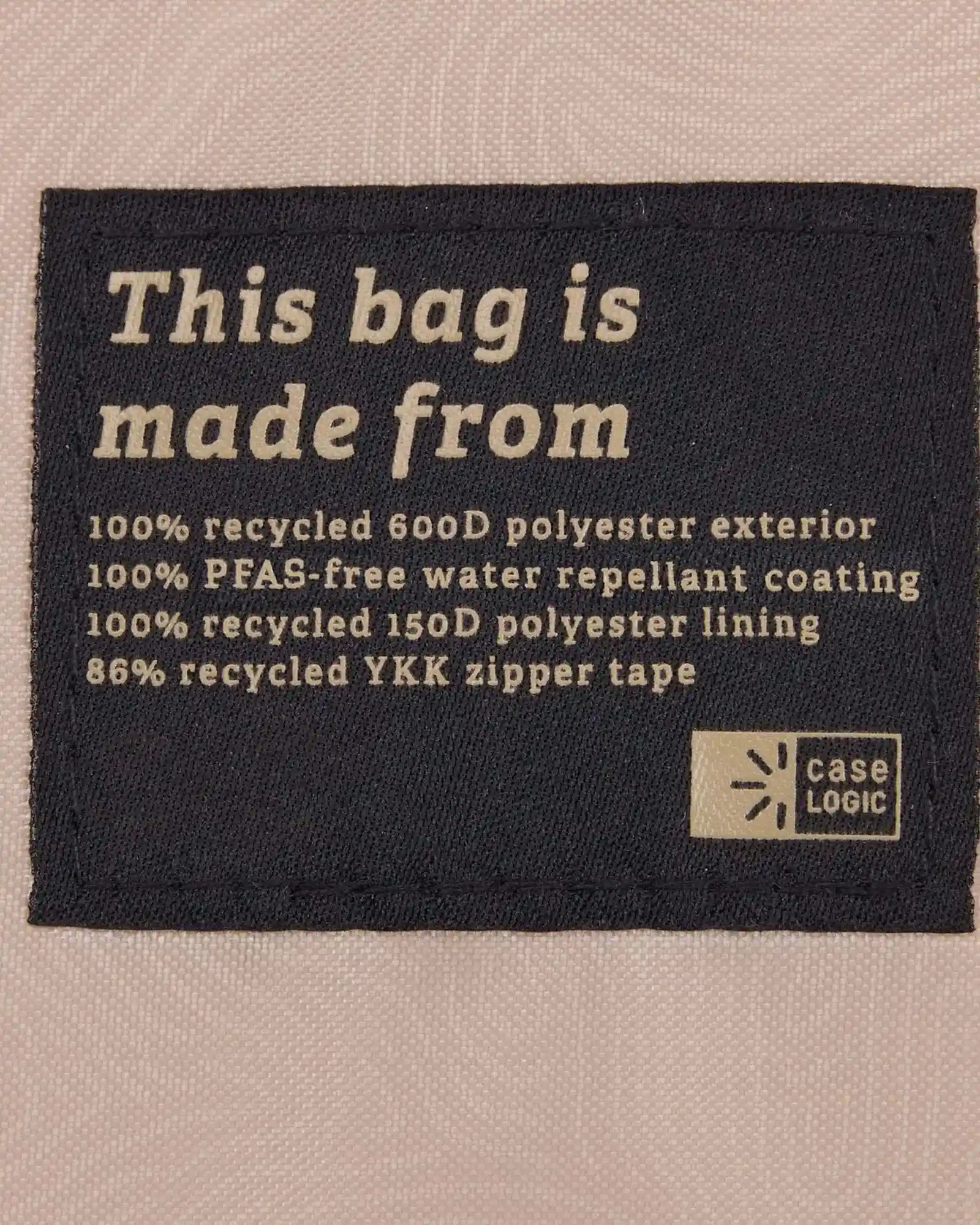 Custom recycled Case Logic Invigo 16" laptop sleeve - 9