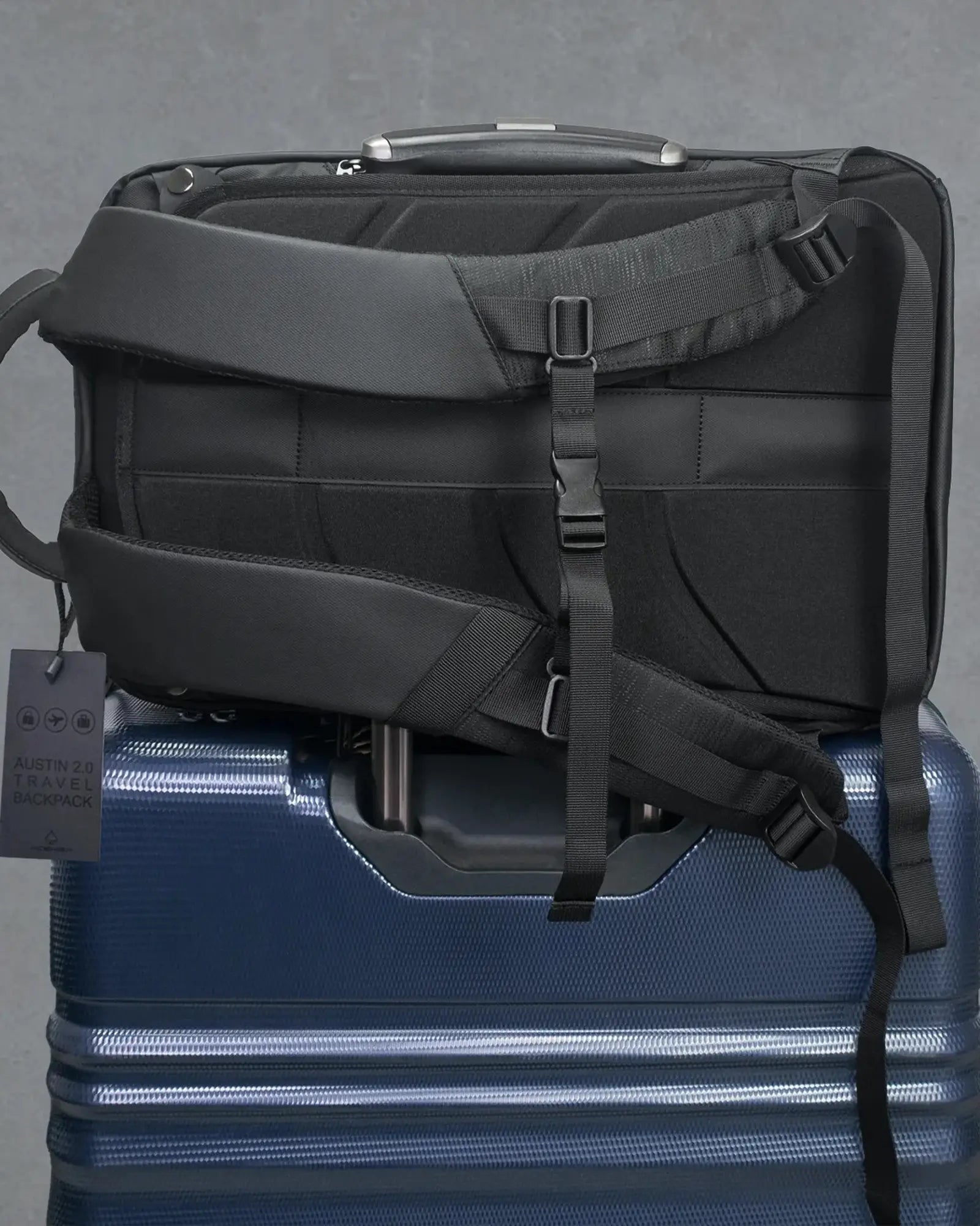 Custom polyester travel bag with packing cube Austin - 6