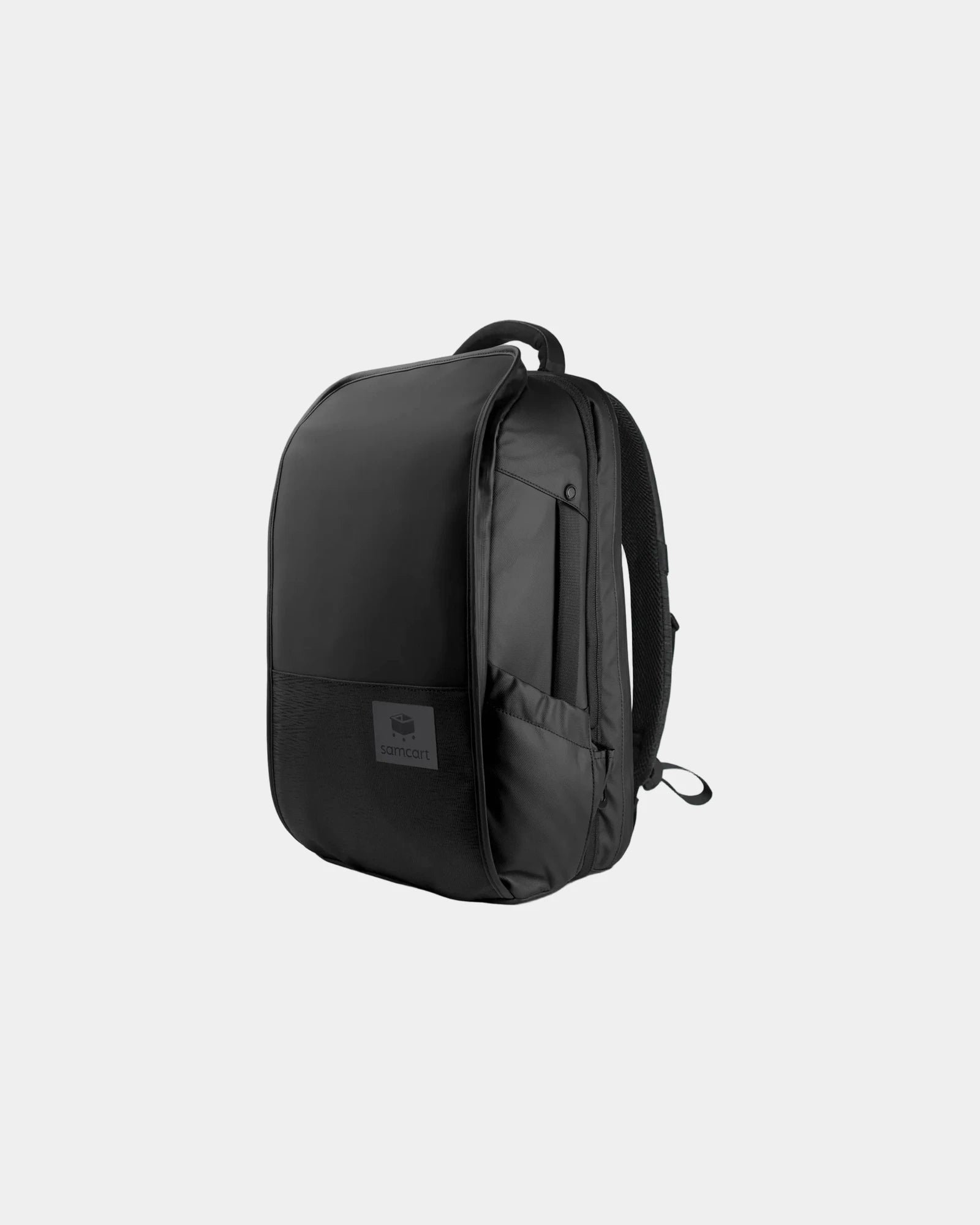 Custom polyester travel bag with packing cube Austin - Black