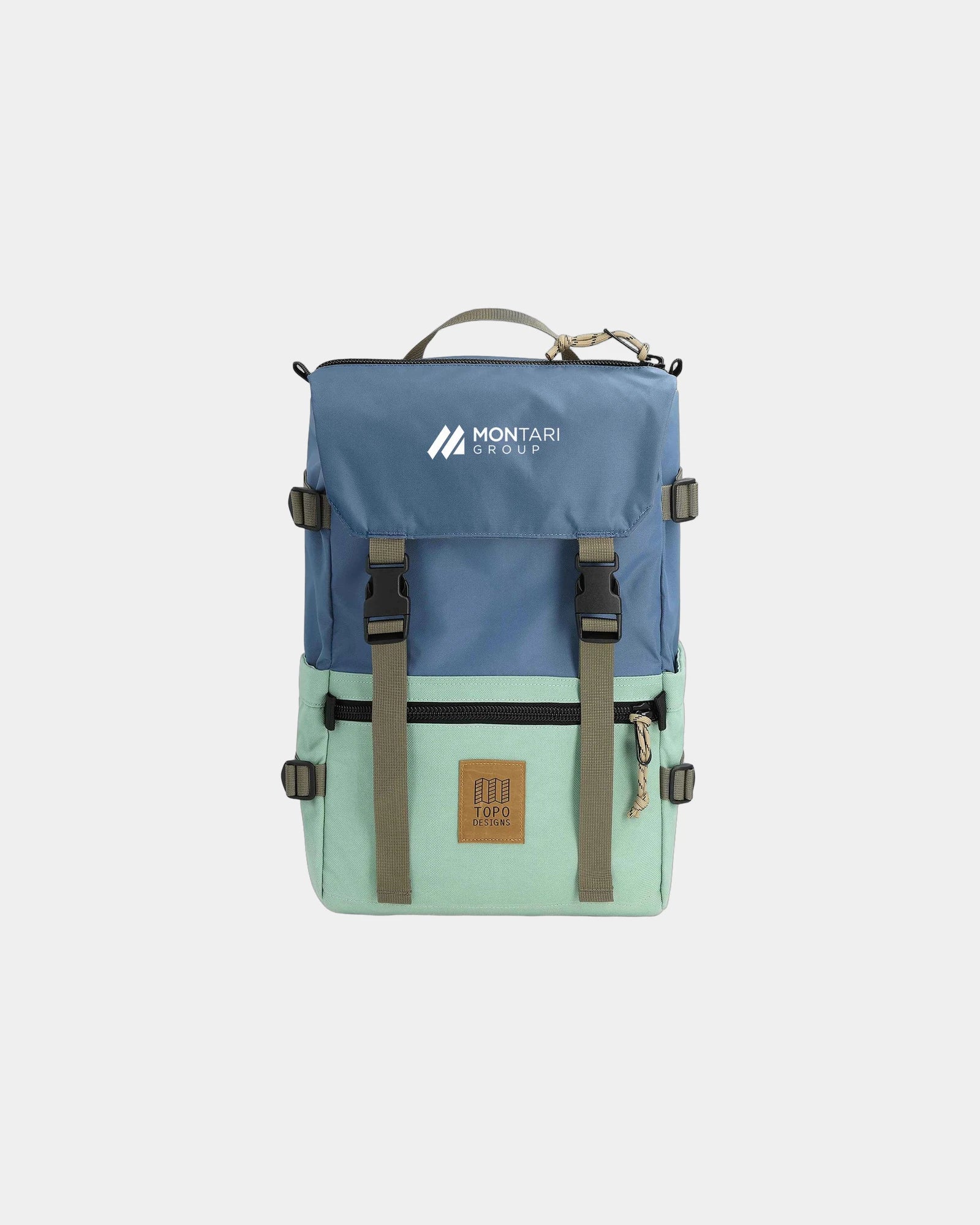 Custom recycled nylon 15" laptop backpack - 7