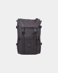 Custom recycled nylon 15" laptop backpack - Black (Bk)