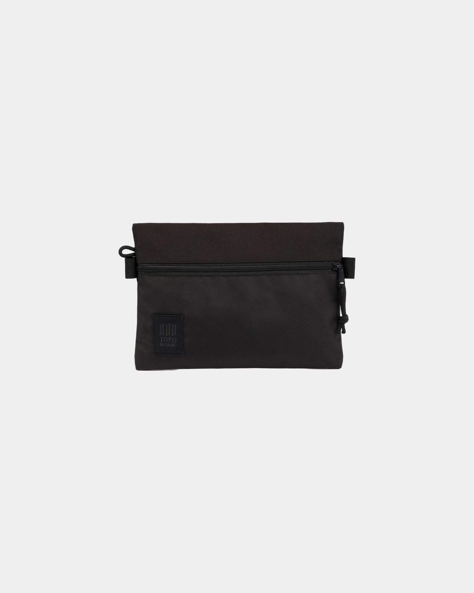 Custom recycled nylon travel pouch organizer - Black (Bk)