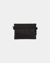 Custom recycled nylon travel pouch organizer - Black (Bk)