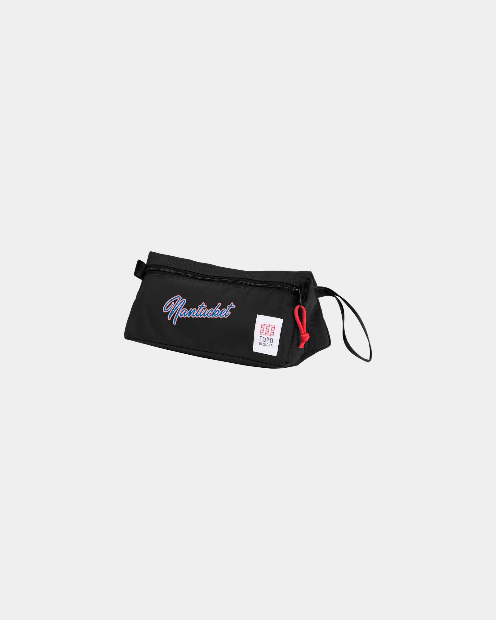 Custom recycled nylon Dopp kit travel bag - 5