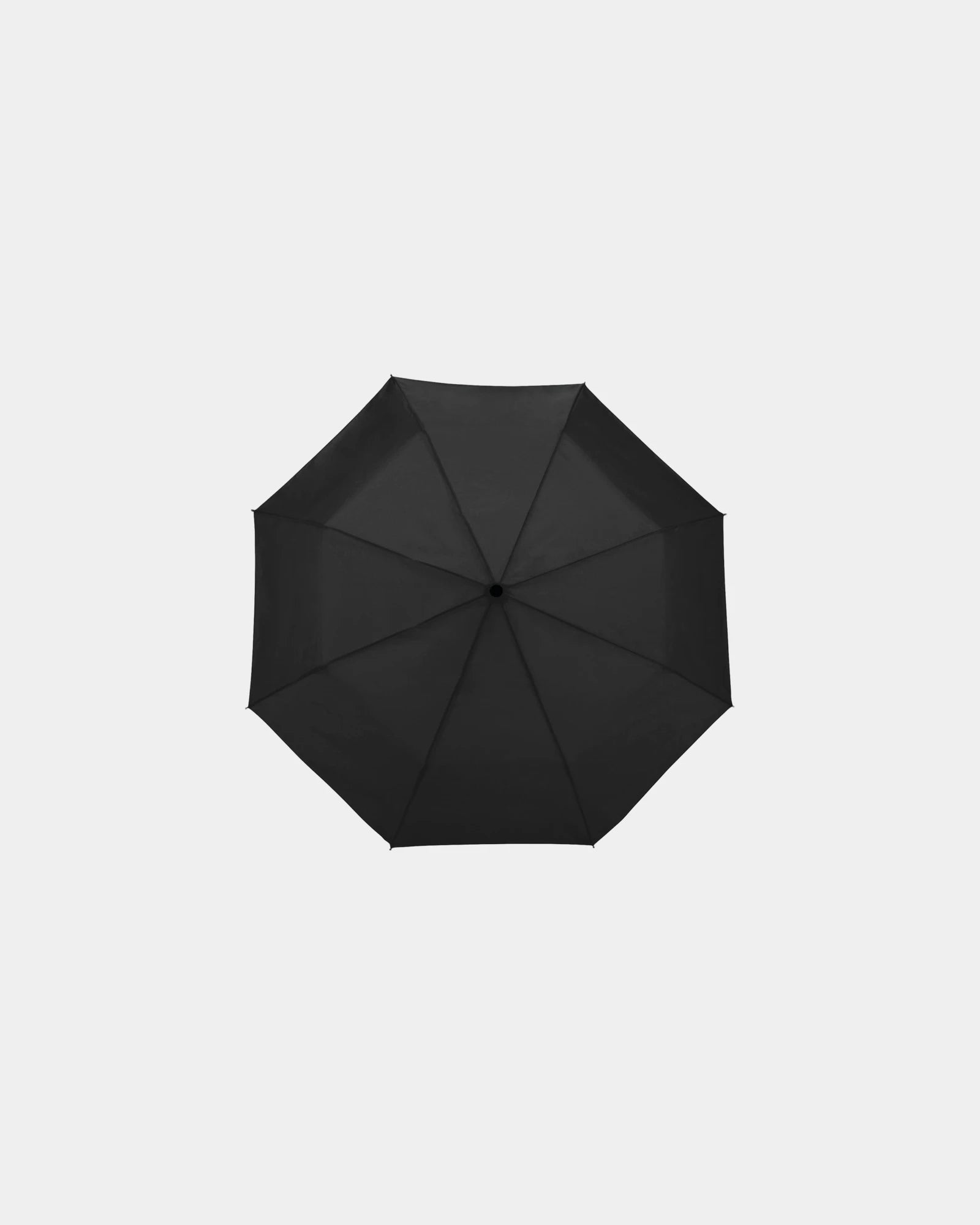 Custom recycled 42" auto open umbrella for business - Black (Bk)