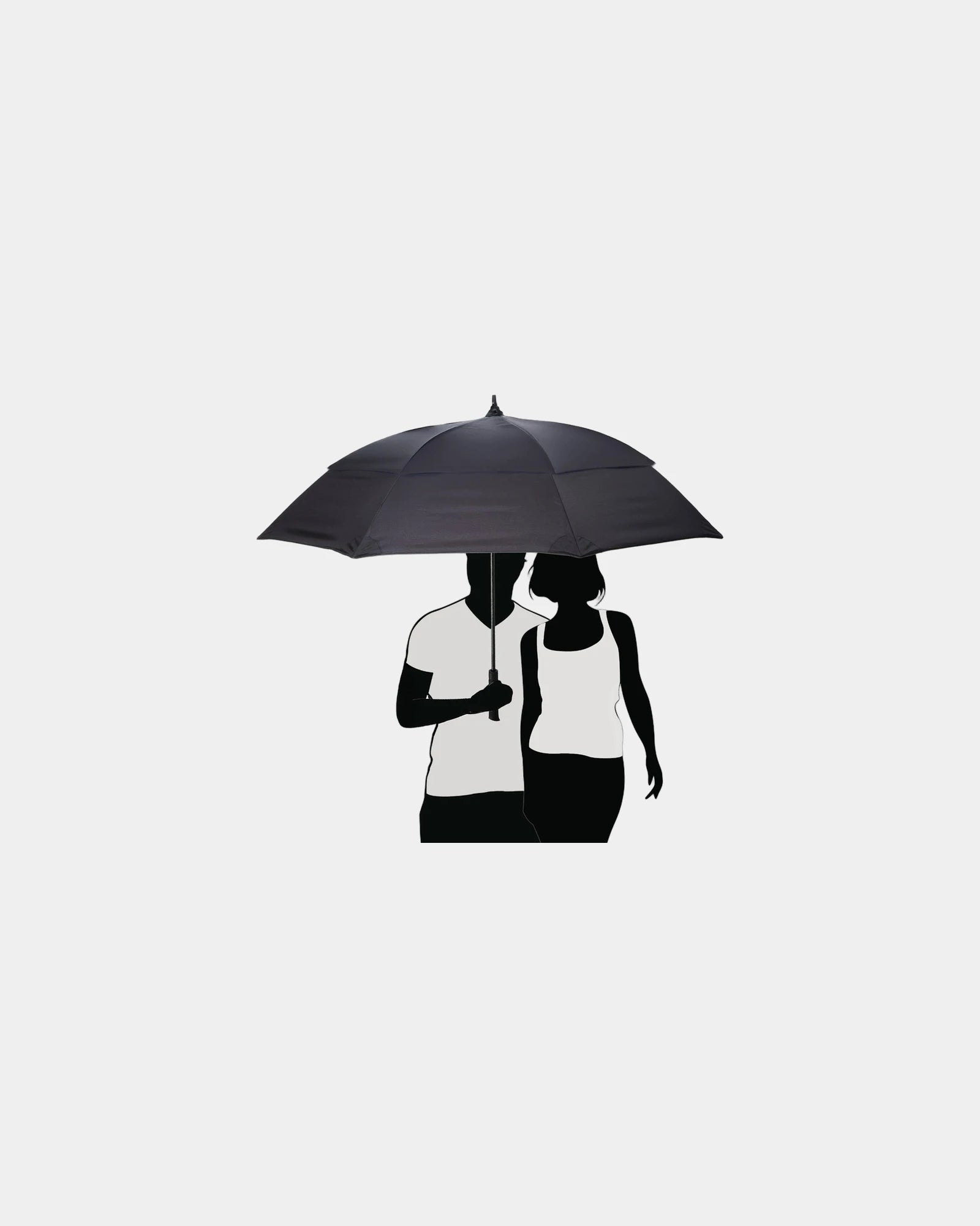 Custom RPET 60" vented golf umbrella wind-resistant - 2
