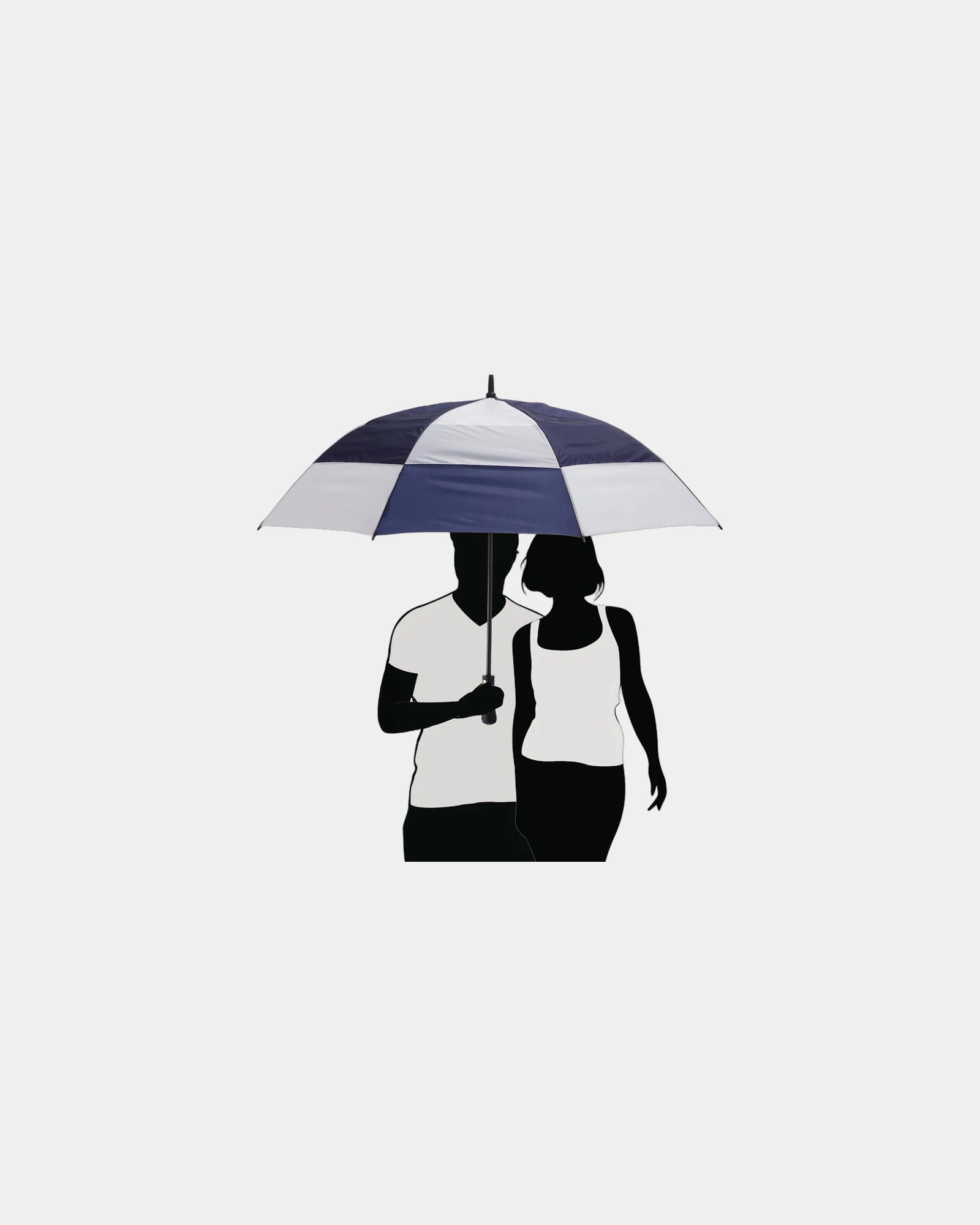 Custom recycled 60" UV auto-open golf umbrella - 5