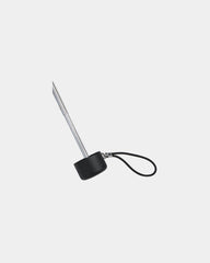 Custom recycled polyester 38" mini travel umbrella - Black (Bk)
