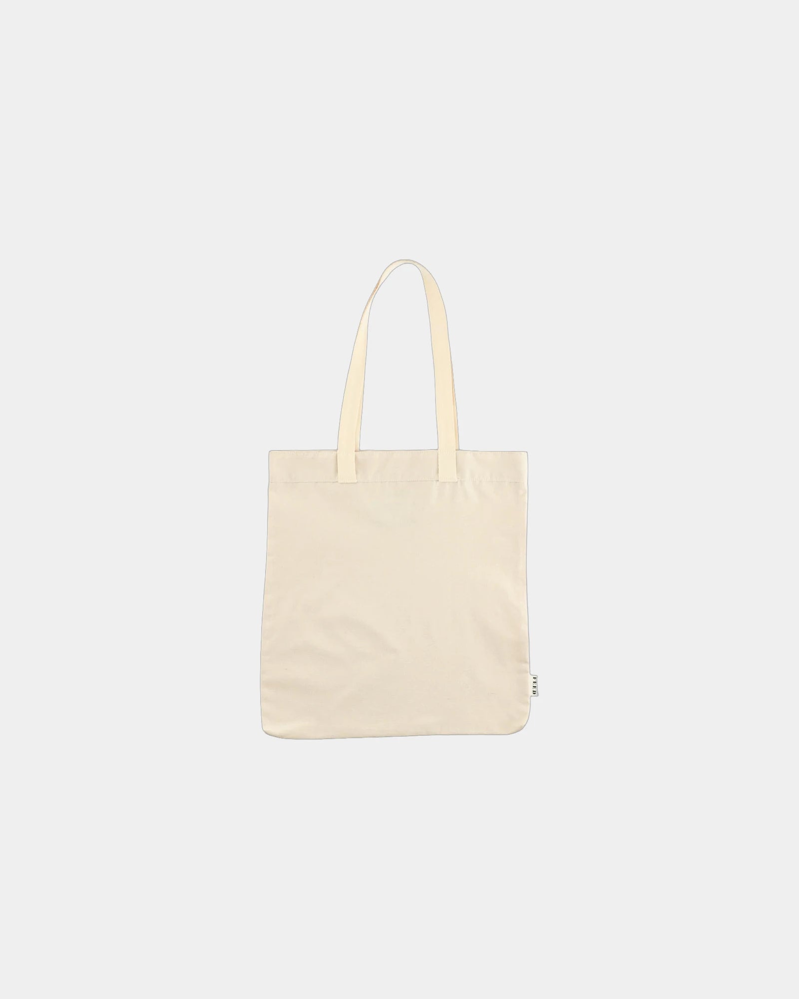 Custom organic cotton 16.5" convention tote bag - Natural (Nt)