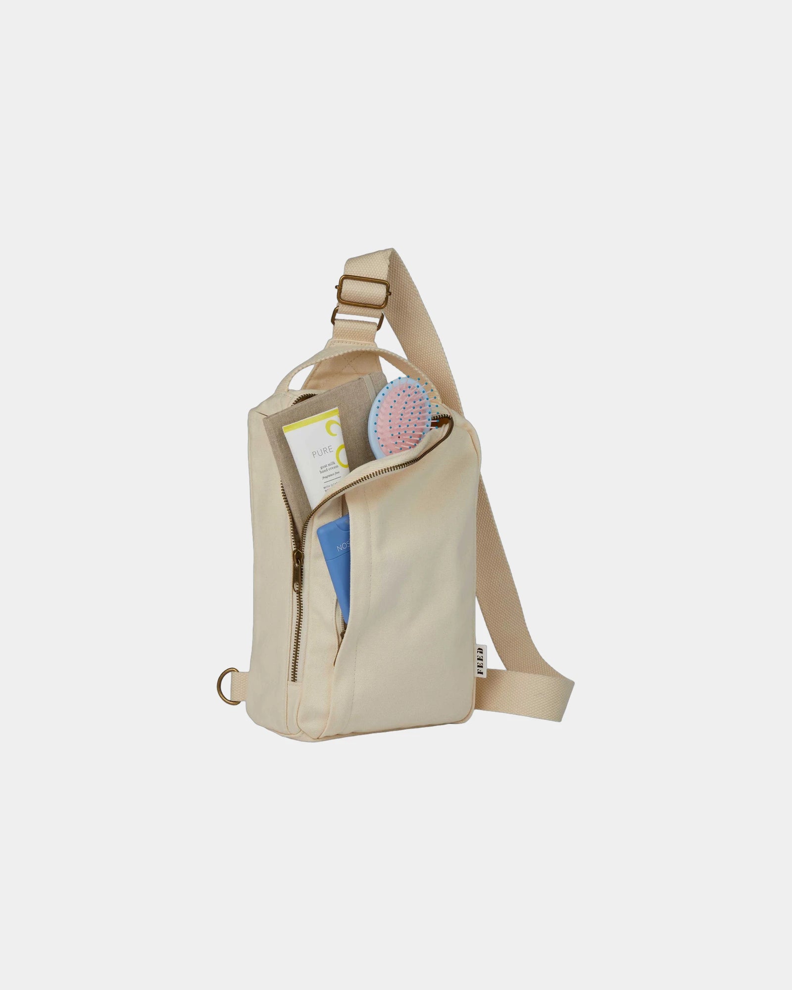 Custom organic cotton sling backpack for teams - 7