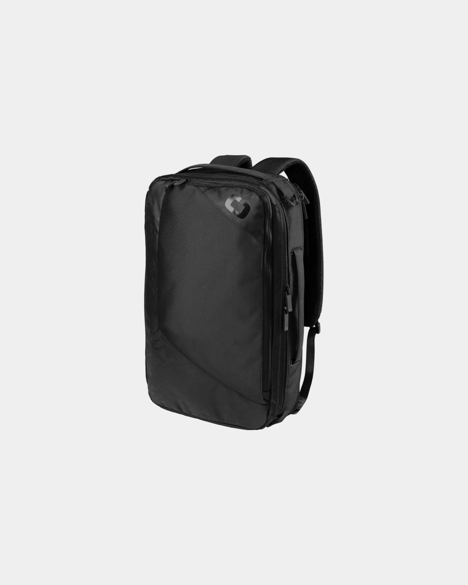 Custom convertible backpack briefcase 16L travel pack - Black