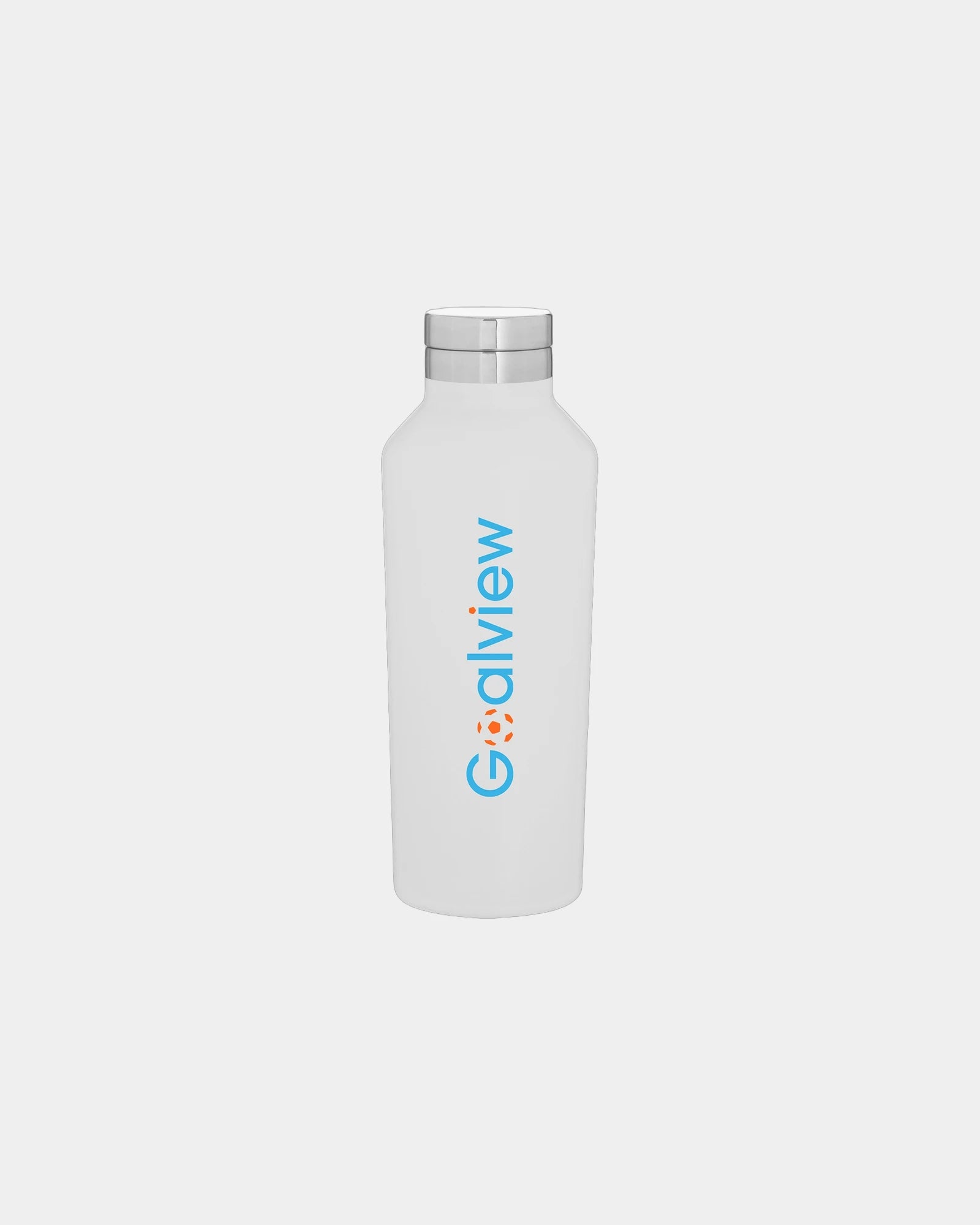 Custom insulated stainless steel 16.9 oz water bottle - Matte White