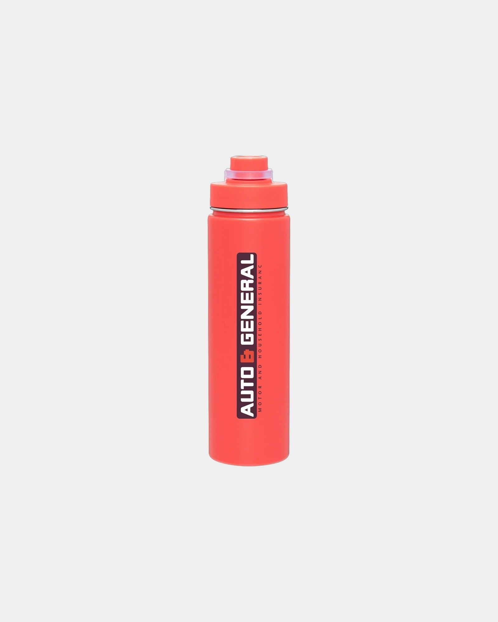Custom insulated 24 oz stainless water bottle w/spout - Matte Red