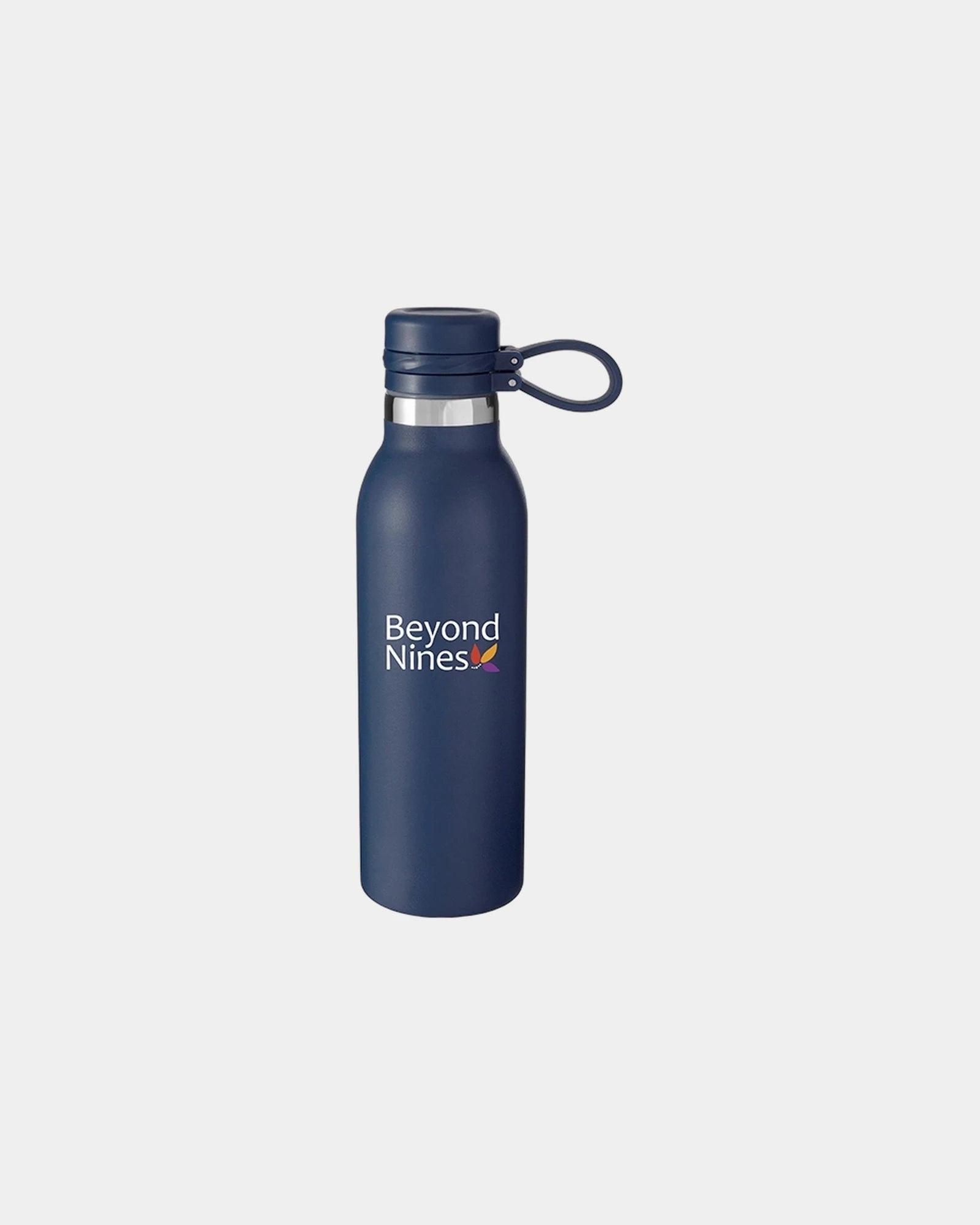 Custom insulated stainless steel 20-oz water bottle - Matte Navy