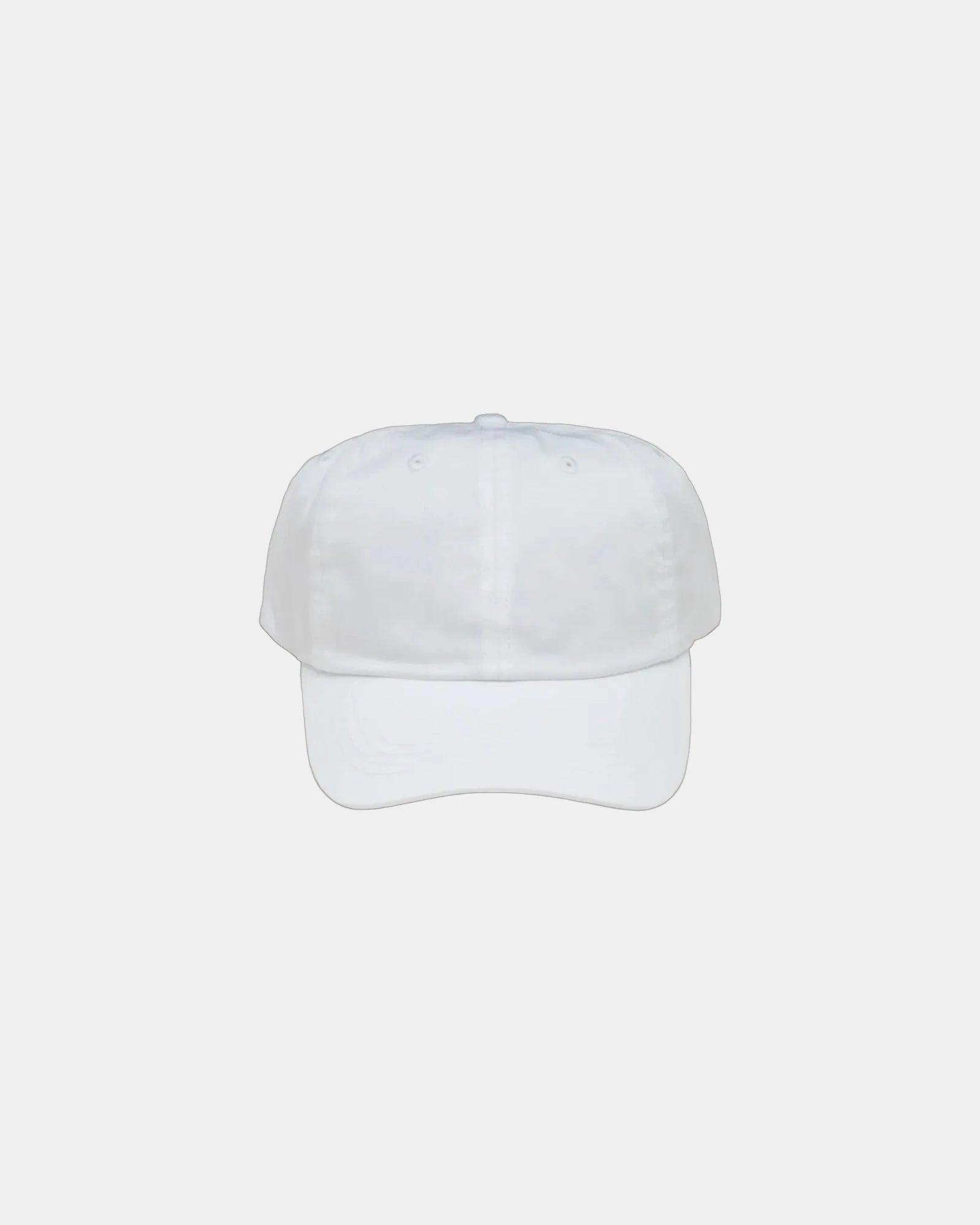 Custom lightweight cotton hat with UPF 50+ protection - White
