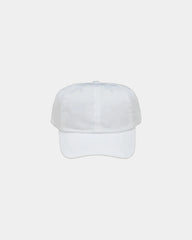 Custom lightweight cotton hat with UPF 50+ protection - White