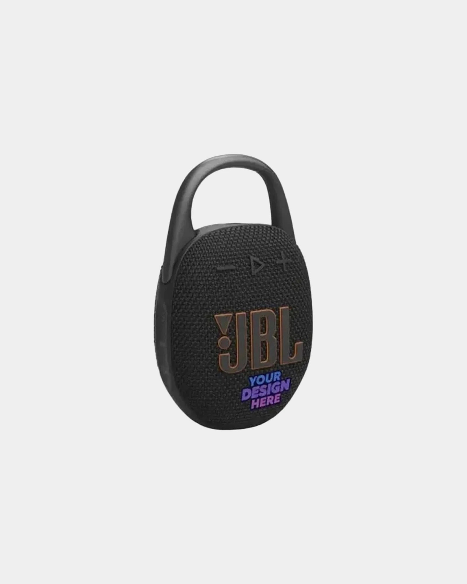 Custom JBL Clip 5 Waterproof Bluetooth Speaker - Black