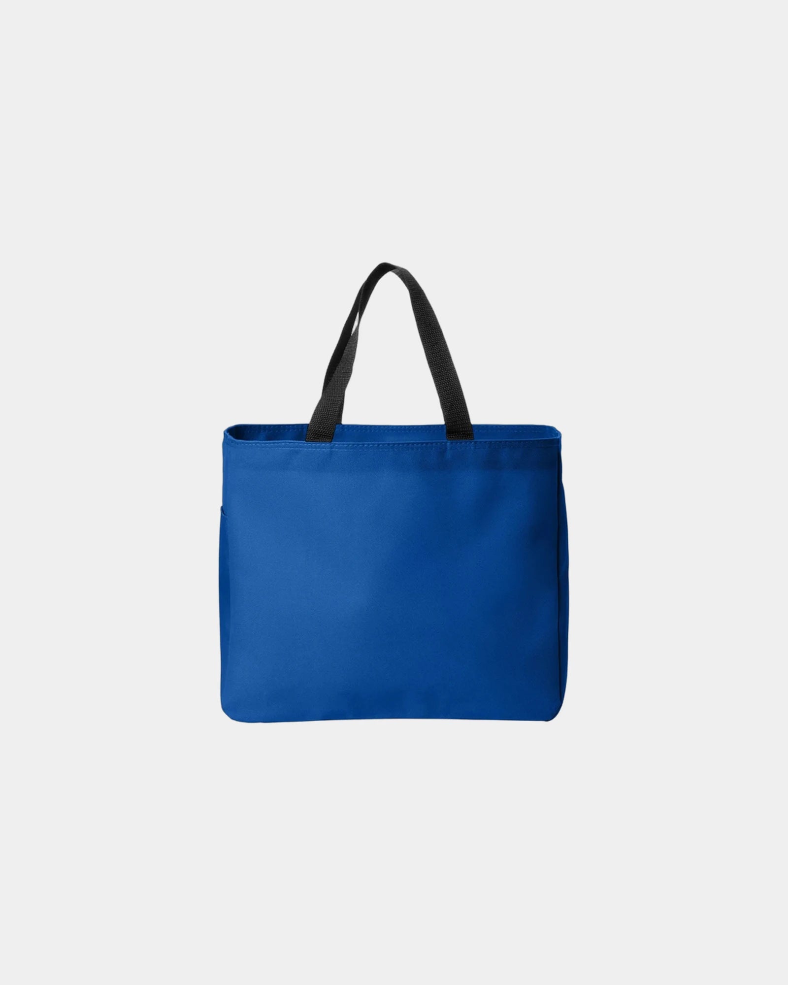 Custom polyester tote bag Port Authority Essential - Royal