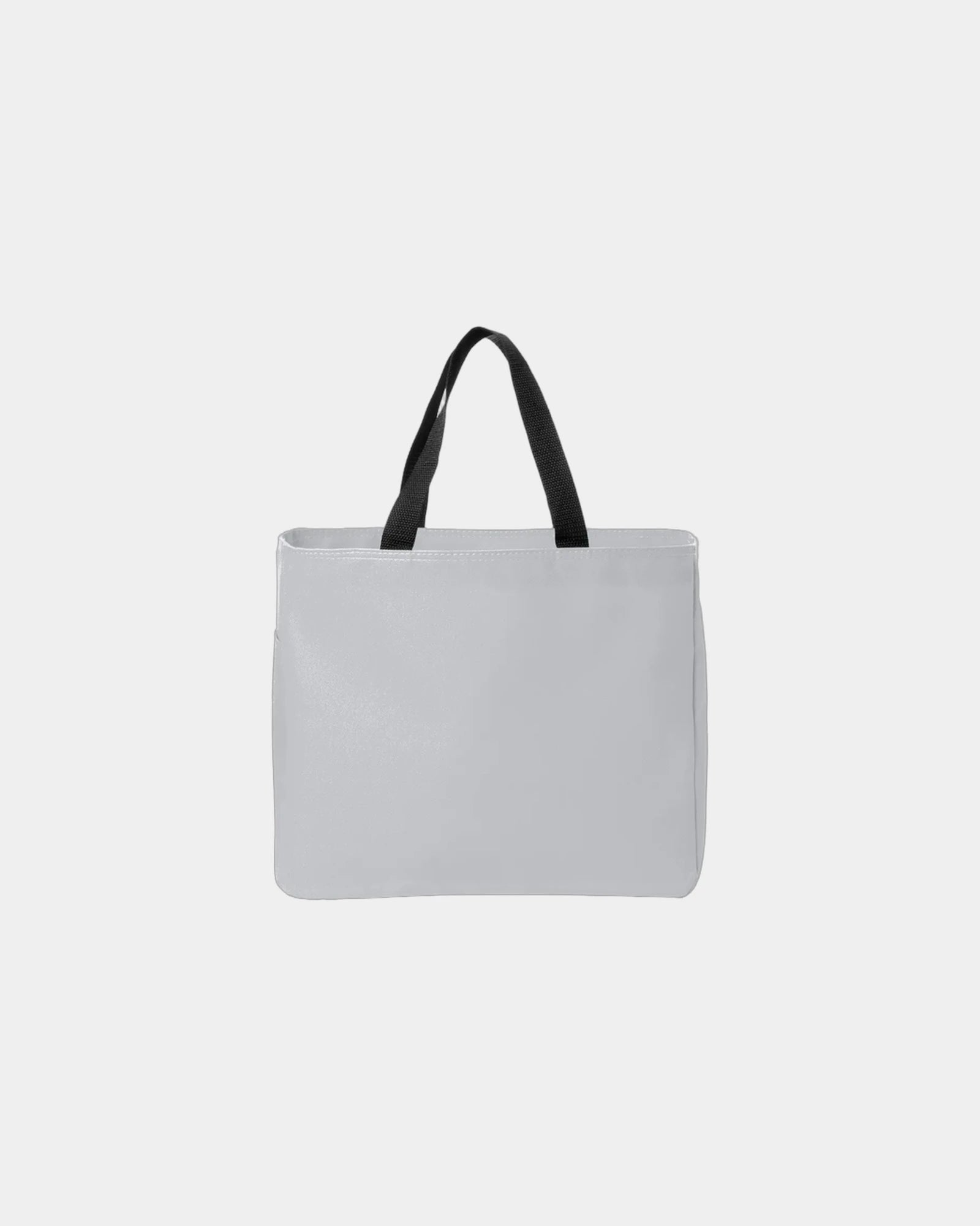 Custom polyester tote bag Port Authority Essential - Chrome