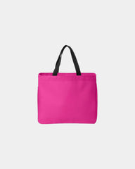 Custom polyester tote bag Port Authority Essential - Tropical Pink