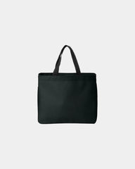 Custom polyester tote bag Port Authority Essential - Black