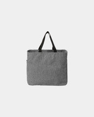 Custom polyester tote bag Port Authority Essential - Heather Grey