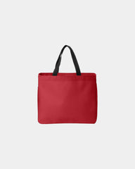 Custom polyester tote bag Port Authority Essential - Red