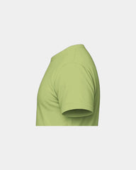 Custom recycled cotton blend unisex T-shirt - Heather Nephrite