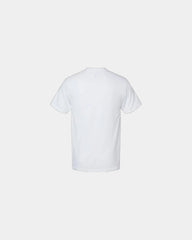 Custom recycled cotton blend unisex T-shirt - White