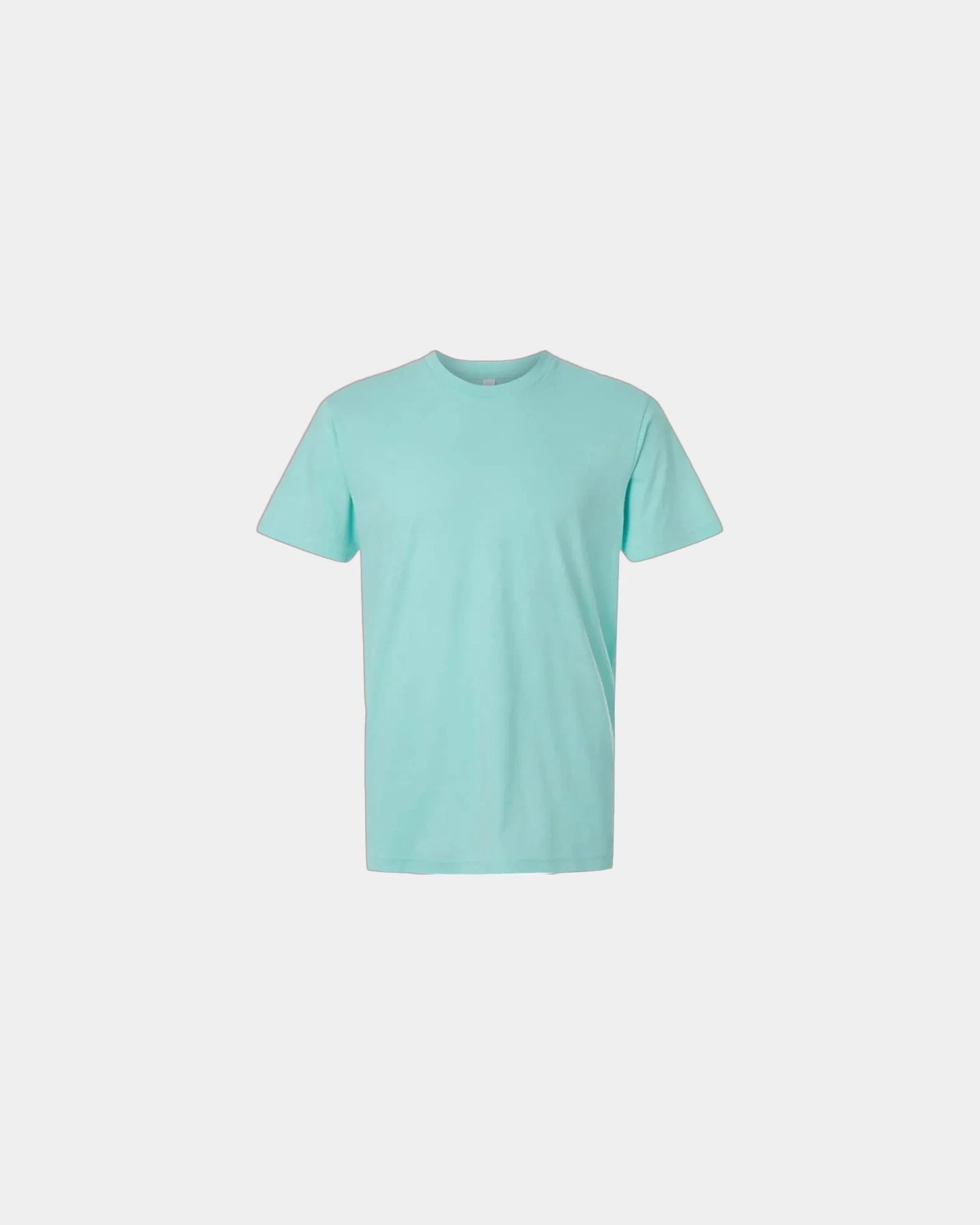 Custom recycled cotton blend unisex T-shirt - Heather Celadon