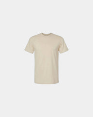 Custom recycled cotton blend unisex T-shirt - Heather Bone