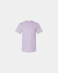 Custom recycled cotton blend unisex T-shirt - Heather Lilac