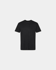 Custom recycled cotton blend unisex T-shirt - Black