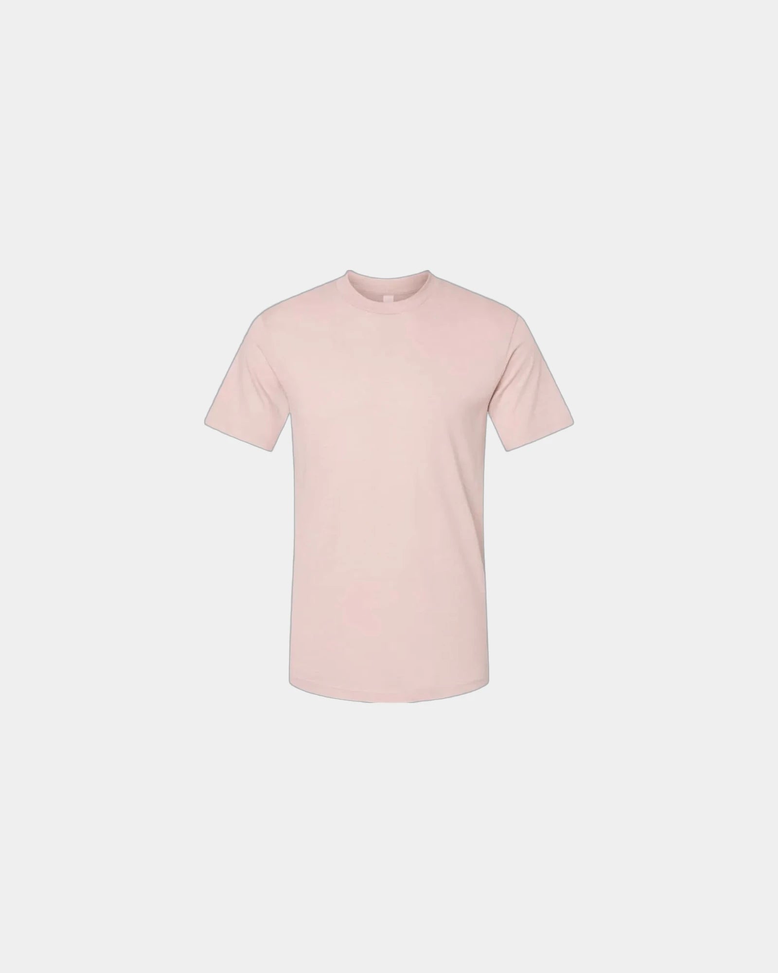 Custom recycled cotton blend unisex T-shirt - Heather Blush