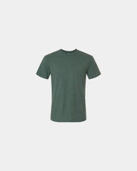 Custom recycled cotton blend unisex T-shirt - Heather Forest