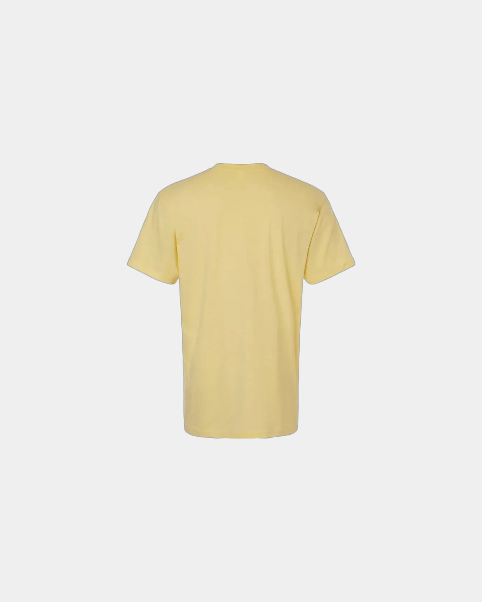 Custom recycled cotton blend unisex T-shirt - Heather Yellow