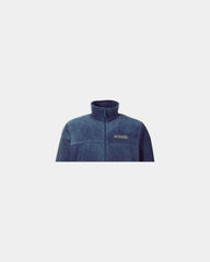 Custom polyester fleece full-zip jacket 7.4 oz - Collegiate Navy