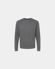 Custom pocket sweatshirt Next Level Santa Cruz fleece - Heavy Metal